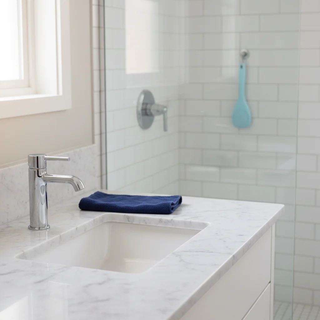 hard water stains